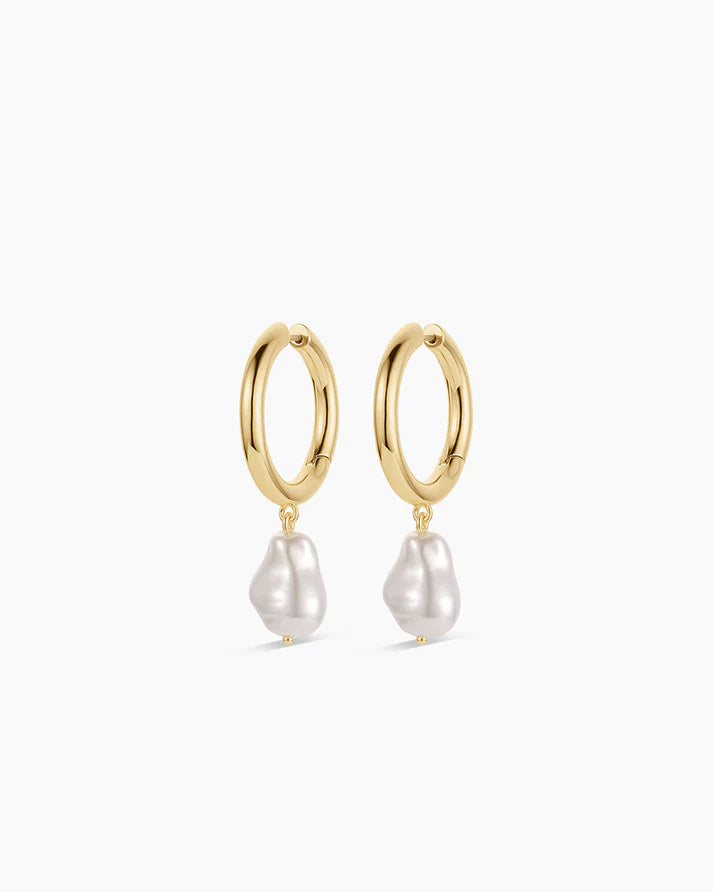 Gorjana Pearl Cove Hoops