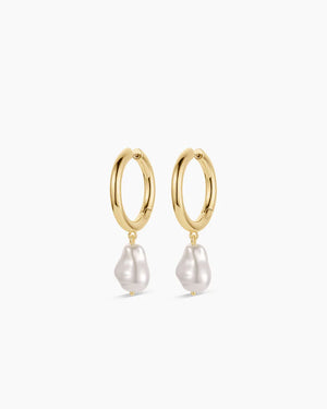 Gorjana Pearl Cove Hoops