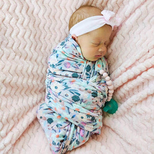 Ali+Oli Silicone Pacifier Clip (Pink)