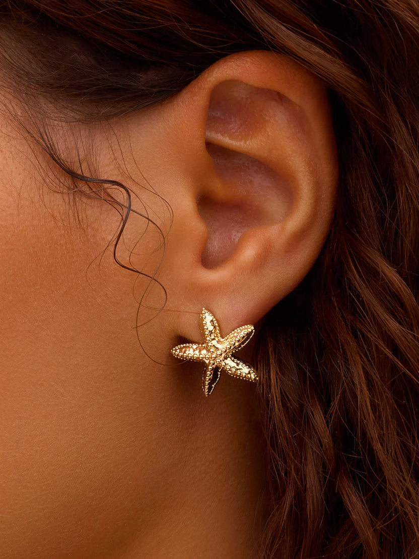 Gorjana Starfish Statement Earrings
