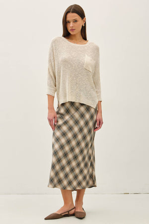 Nadia Knit Sweater w/pocket