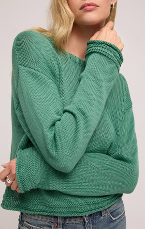 Z Supply Emerson Sweater in Botanical Green