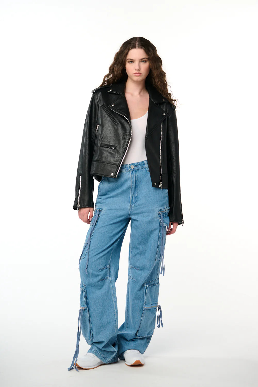 High Standard Black Moto Jacket