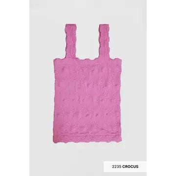 NIKIBIKI Lace Textured Square Top - 8 Colors