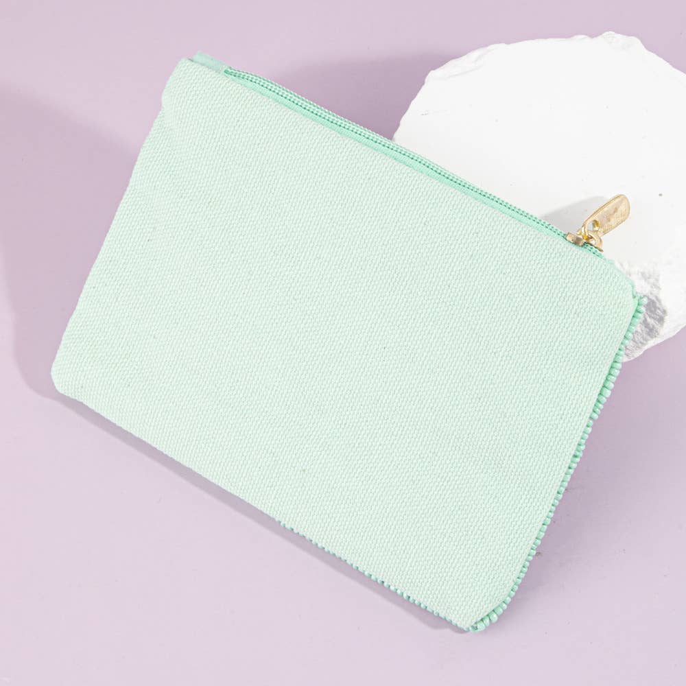 Mahj Money Seed Bead Coin Purse