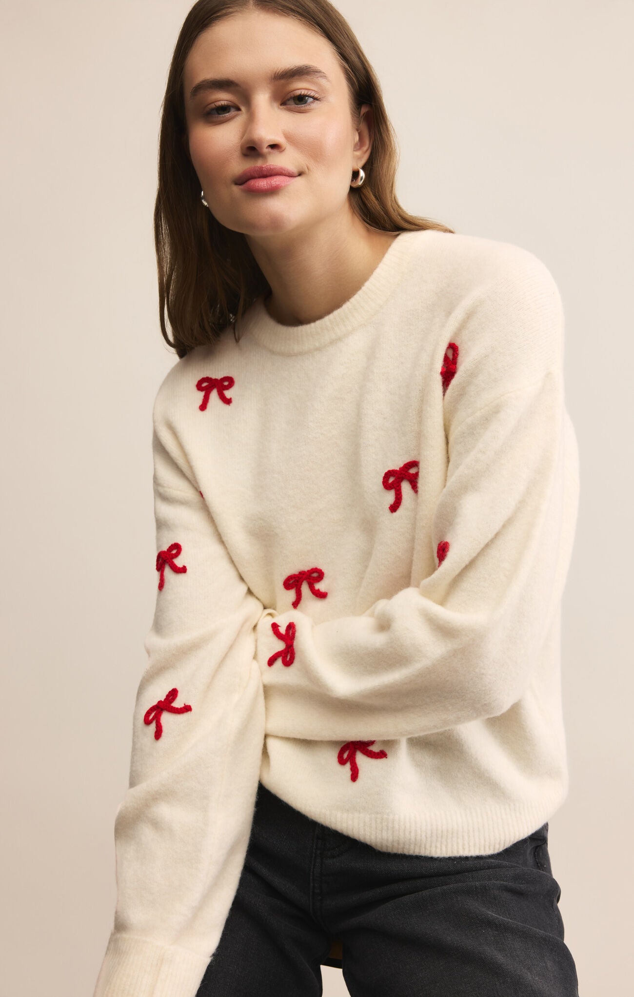 Z SUPPLY Tie The Ribbon Sweater