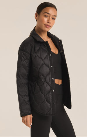 Z Supply TIME IS NOW QUILTED JACKET