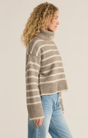 Z Supply JOSEPHINE STRIPE SWEATER