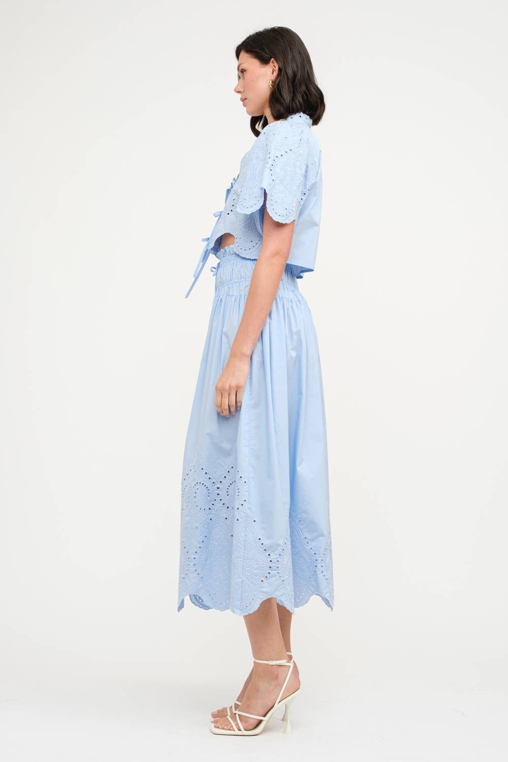 Sofie The Label Margot Baby Blue Blouse