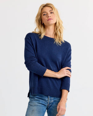Everyday Cotton Crew in Starling