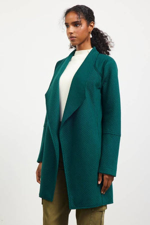 Open Front Quilted Jacket