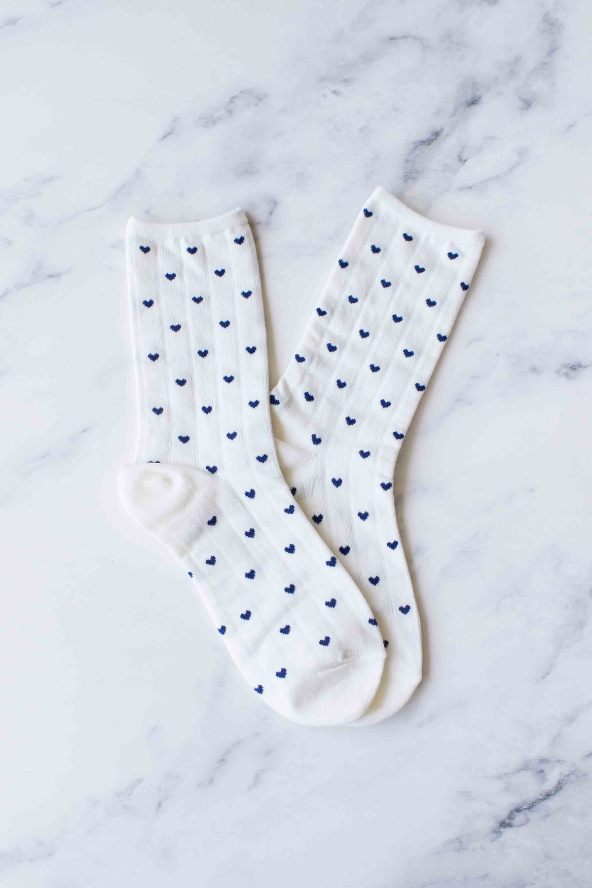 Women's Heart Crew Socks