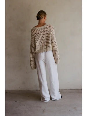 By Together Carrie Knit Sweater in Natural