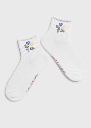 Colorado Icons Ruffle Sock