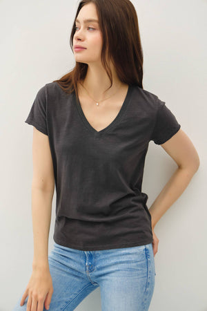 Abby Cotton Slub Tee