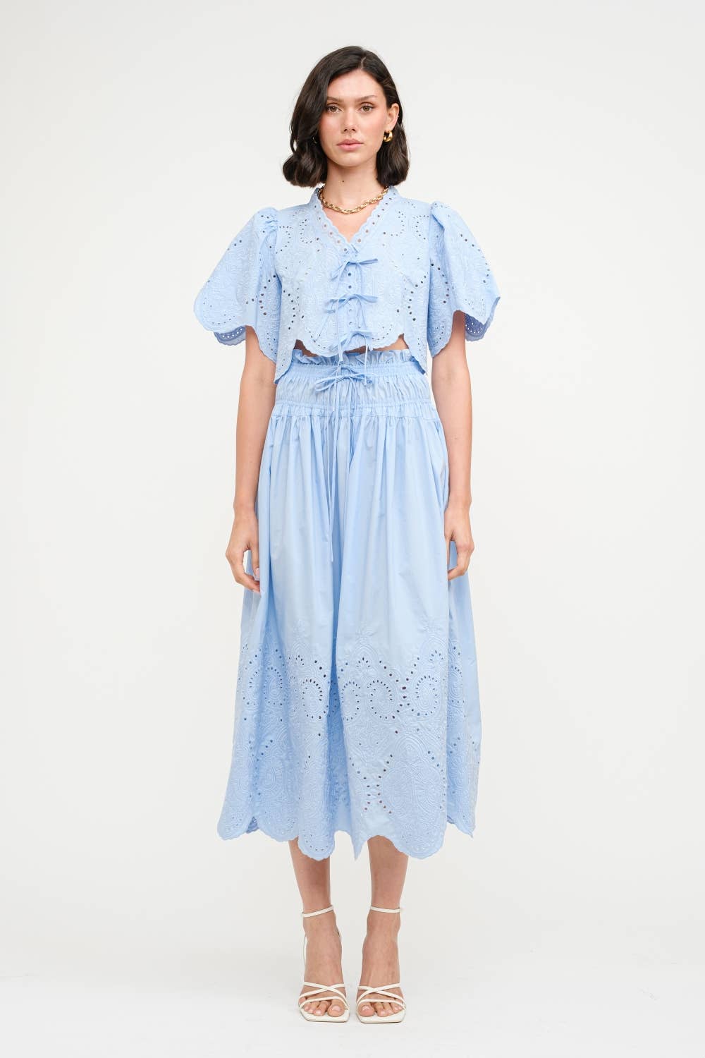 Sofie The Label Margot Baby Blue Blouse