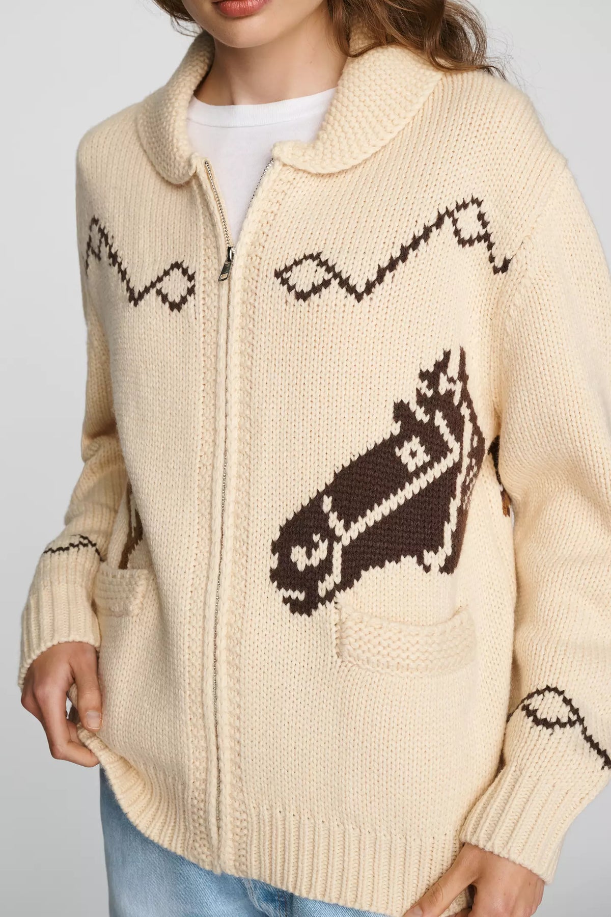 ASTR Ivy Cardigan in Cream
