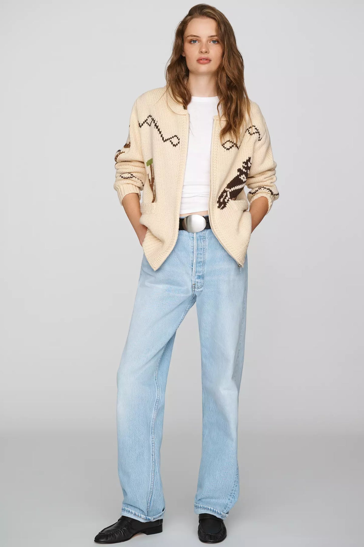 ASTR Ivy Cardigan in Cream