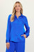 Long Sleeve Satin Button Down Shirt With Pocket