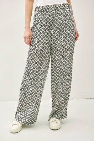 Cici Pant in Black Printed