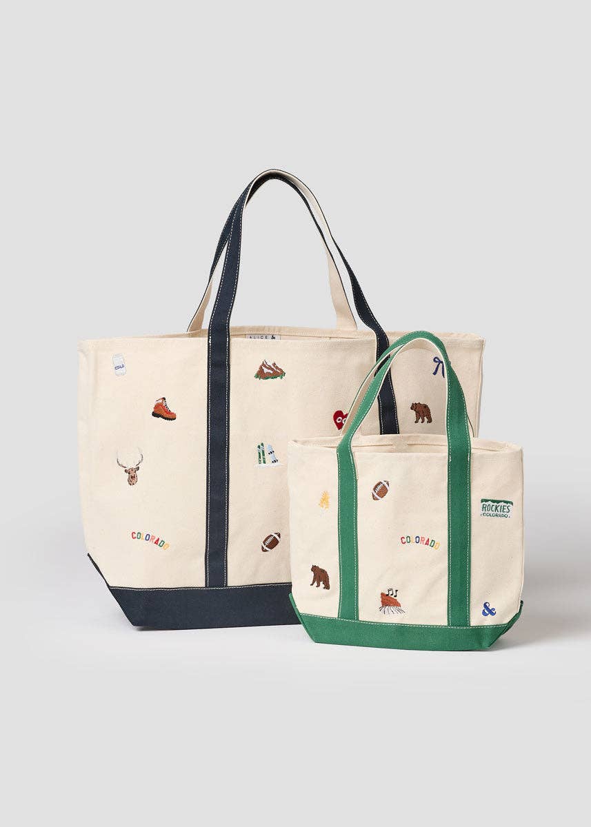 Colorado Icons Small Tote