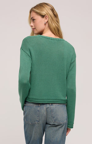 Z Supply Emerson Sweater in Botanical Green