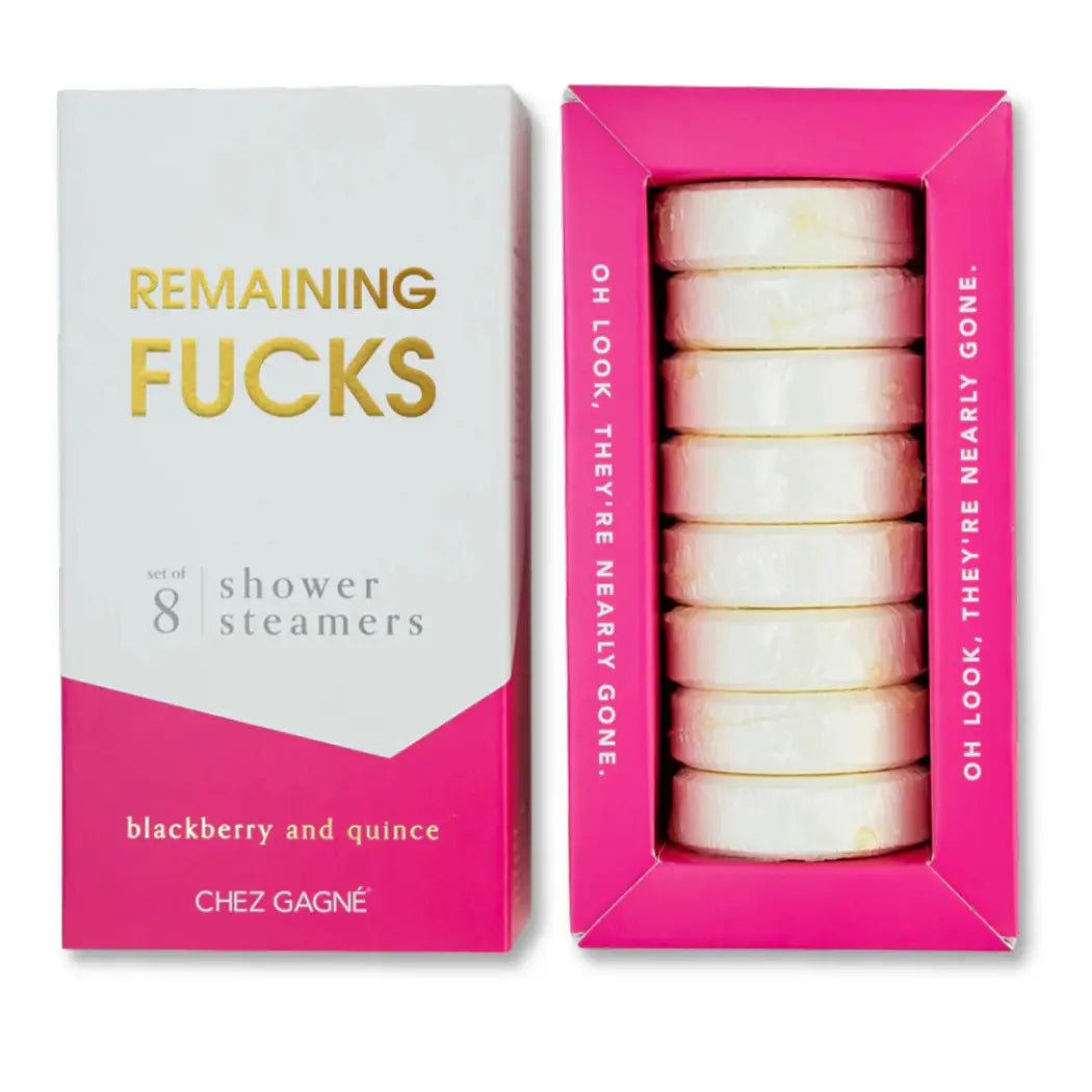Remaining Fucks Shower Steamers - Blackberry Quince