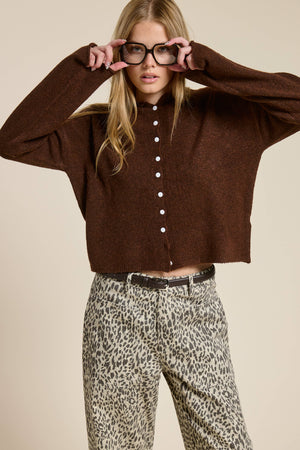 Essential Button Down Cardigan Sweater