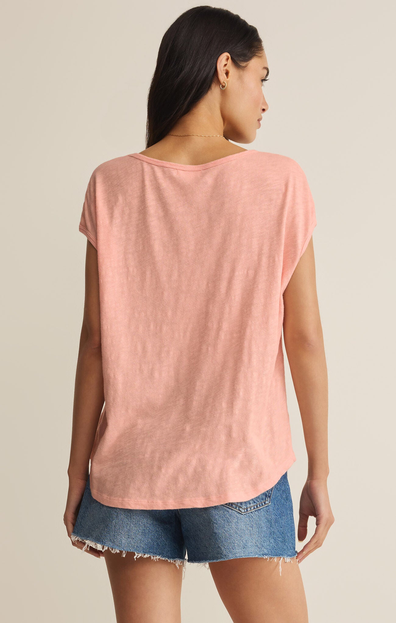 Z Supply Sol Slub Tank in Bellini