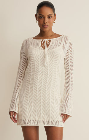 Z Supply Falling Waters Dress in Cloud