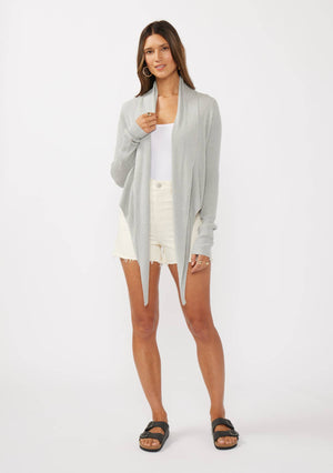 Victoria Knit Long Sleeve Tie Front Cardigan - 2 Colors