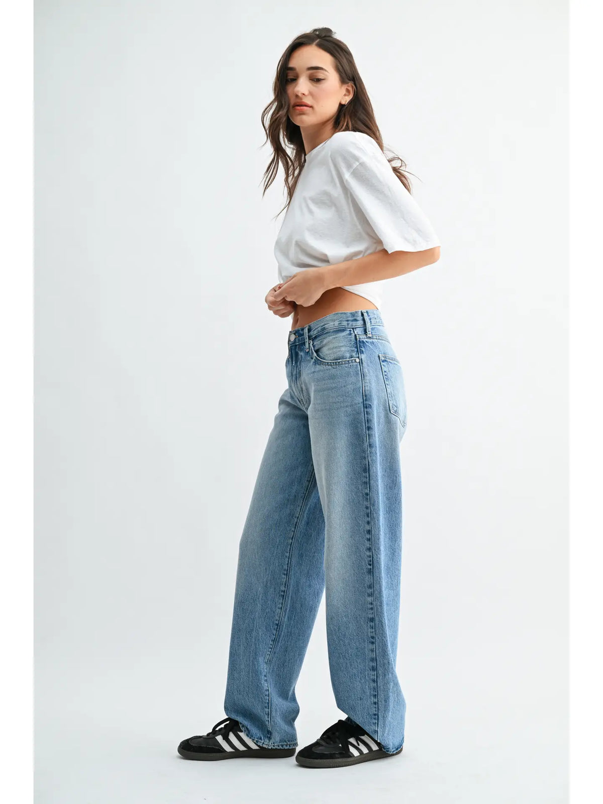 Baggy Dad Jeans Light Denim
