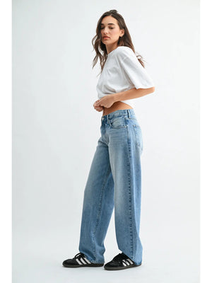 Baggy Dad Jeans Light Denim