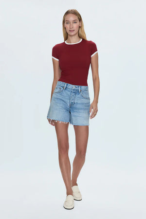 Pistola Andie Denim Short in Notion
