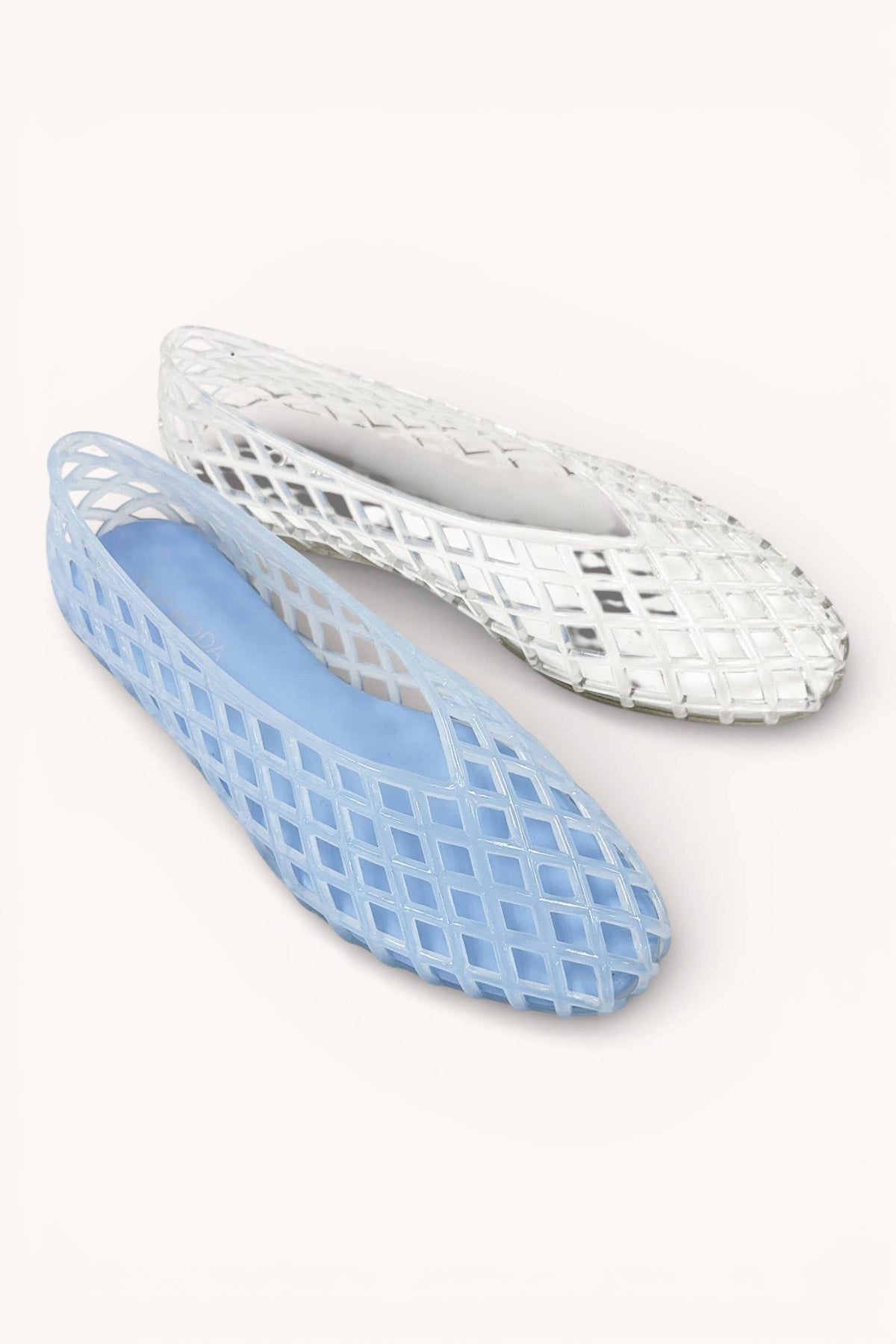 Ashley Jelly Flats Shoes