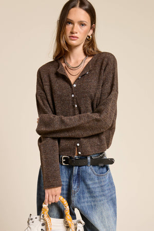 Essential Button Down Cardigan Sweater