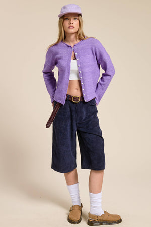 Button Down Cardigan Sweater