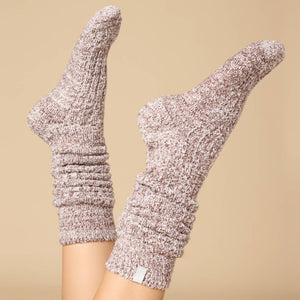 Women's Soft, Cozy, Slouchy Marshmallow Socks with Grippers