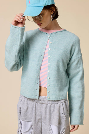 Essential Button Down Cardigan Sweater