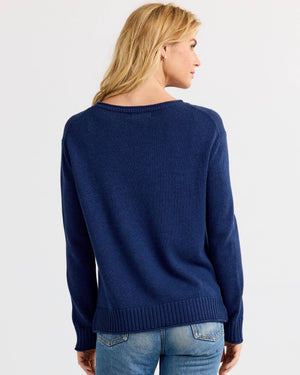 Everyday Cotton Crew in Starling