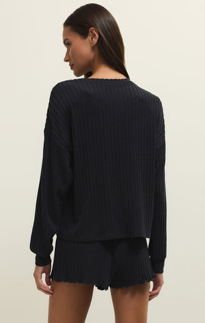 Z Supple Daydream Rib LS Top