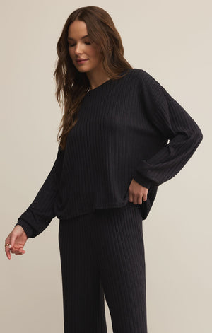 Z Supple Daydream Rib LS Top