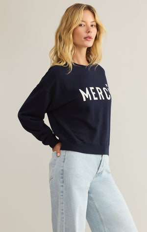 Z Supply First Date Sweatshirt Merci Sweater