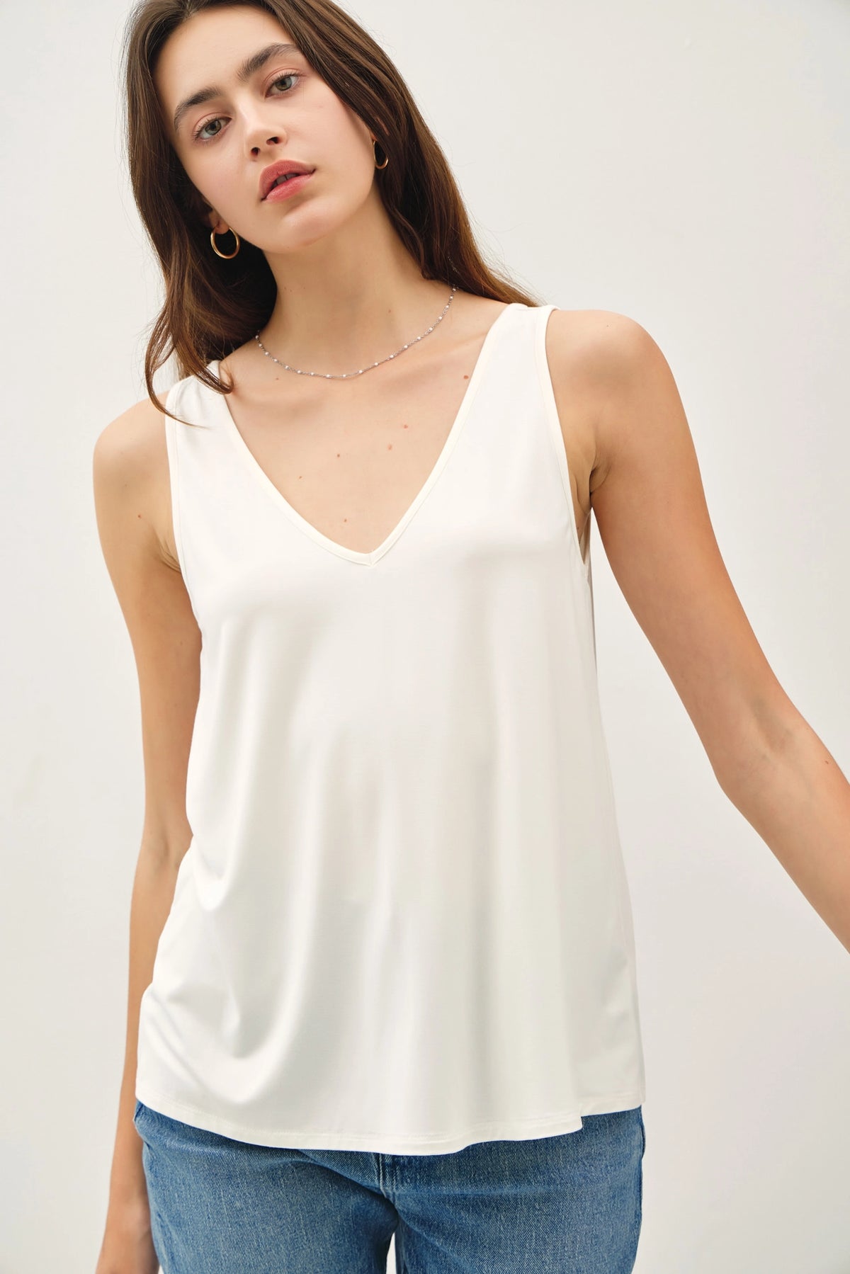 Rebecca V-Neck Tank
