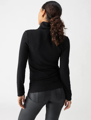 Sanctuary Essential Black Turtleneck Top