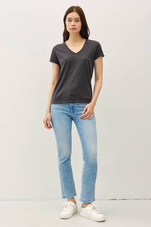Abby Cotton Slub Tee