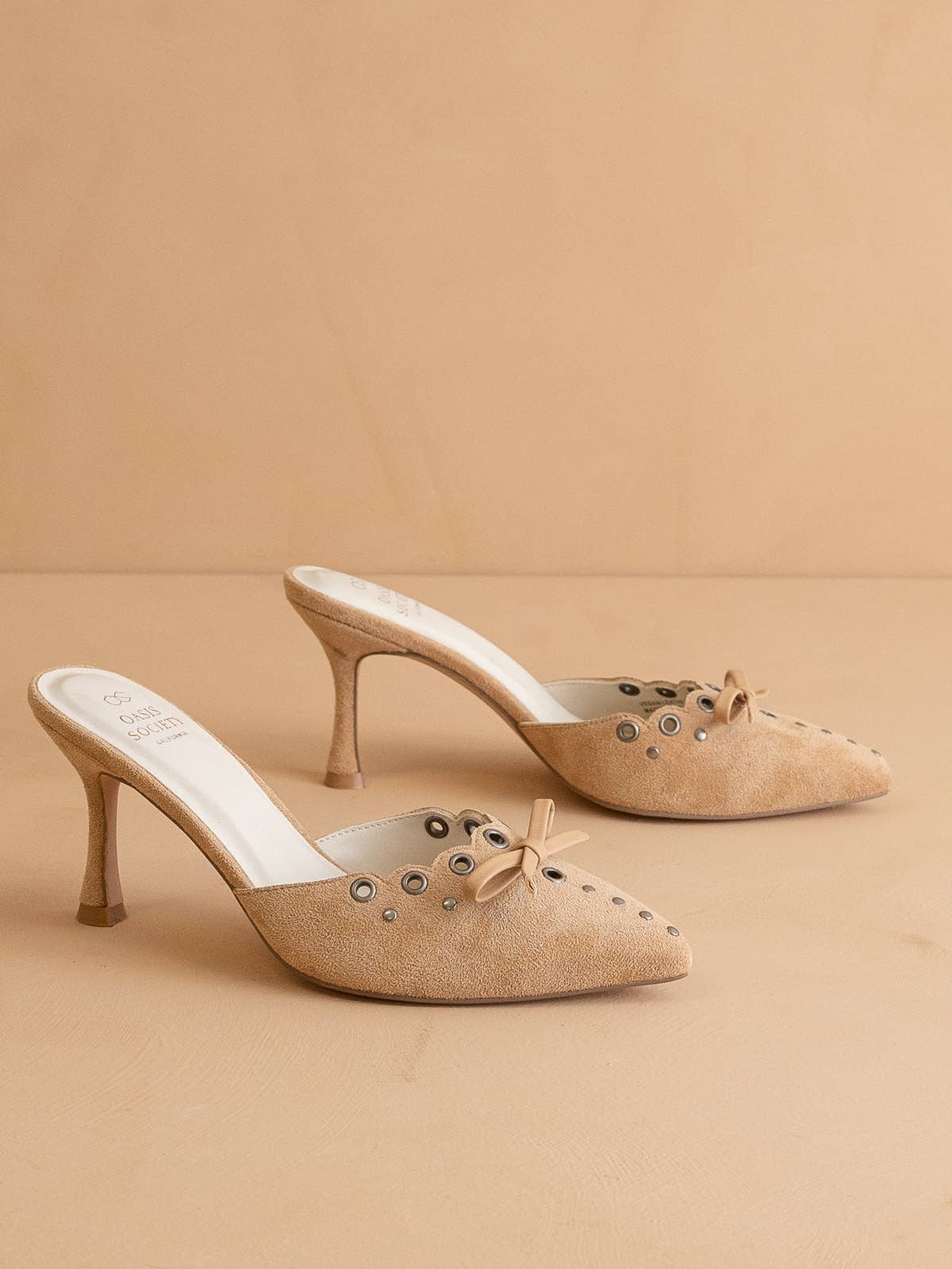 The Meridian Sand Kitten Summer Heel