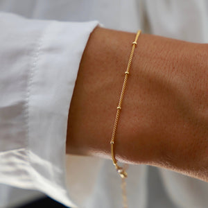 Delicate Ball Chain Bracelet