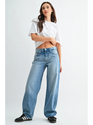 Baggy Dad Jeans Light Denim