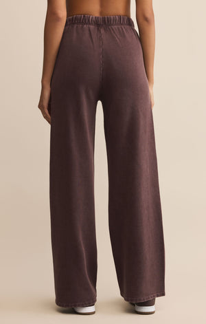 Z Supply HUNTER KNIT PANT Chocolate Brown